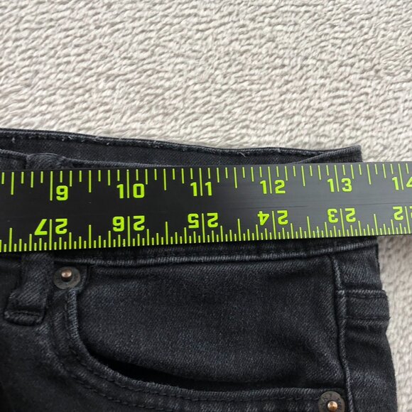 Abercrombie & Fitch Womens Jeans Size 6S Super Skinny Black Denim Casual Ankle - Picture 4 of 16